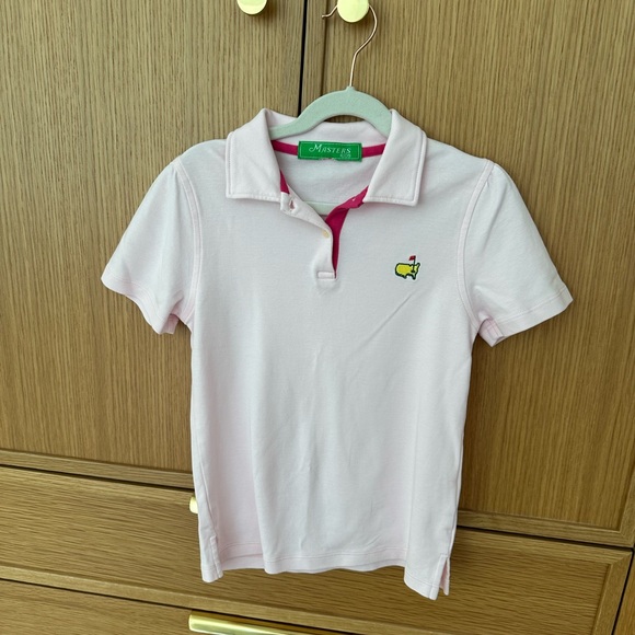 Masters Light Pink Kids Polo Shirt - Picture 1 of 5